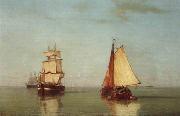unknow artist Seascape, boats, ships and warships. 148 oil painting on canvas